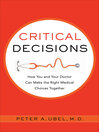 Cover image for Critical Decisions